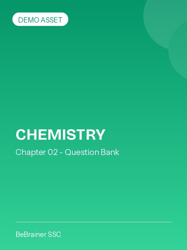 রসায়ন অধ্যায় ০২ — MCQ প্রশ্নব্যাংক